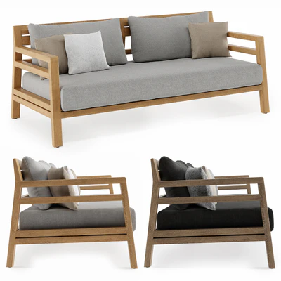 Ethimo costes sofa — Ver 4