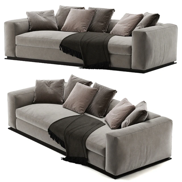 Minotti Leonard sofa — Скачать