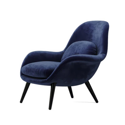 swoon lounge chair by fredericia — download