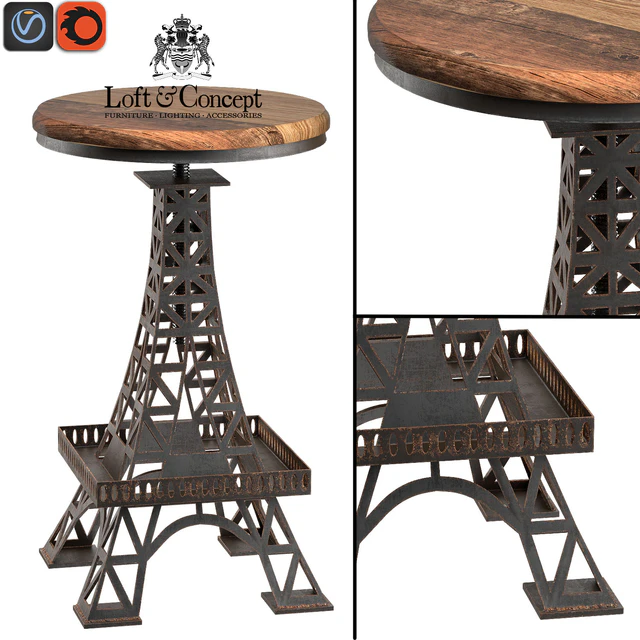 EIFFEL TOWER BAR STOOL — Descargar
