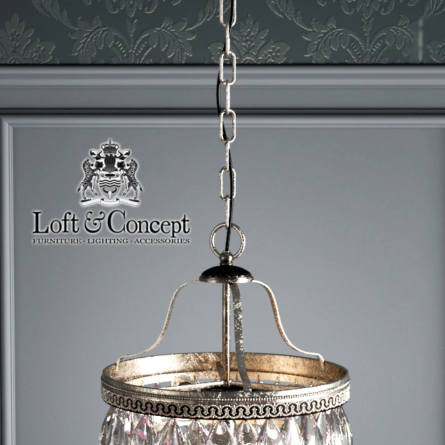 Chandelier Clarissa Glass Drop Pendant 25 — Descargar