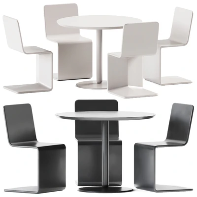 Table Balance by Calligaris and Outdoor Chair Roger By bellitalia / Садовая мебель — Вид 1