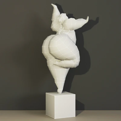 CHRISTIAN PESCHKE Figur Tänzerin — Ver 3