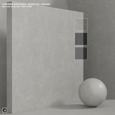 Material (seamless) - concrete plaster set 136 — Ver 1