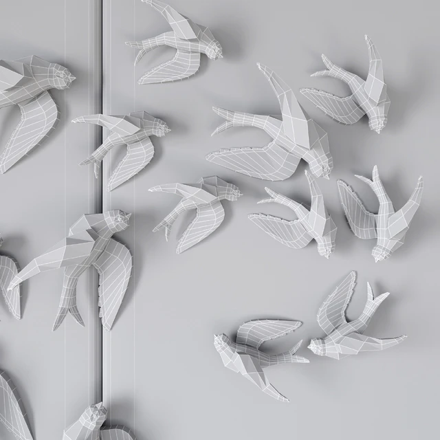Birds GR   Decorative Panel 1 — Descargar