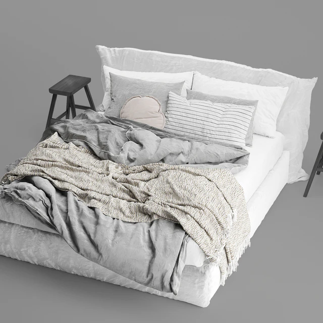 Hale Mercantile Co flax linen bed — Скачать