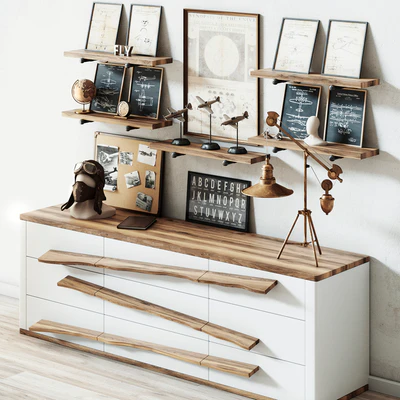 Aviation themed decorative loft set — Вид 1