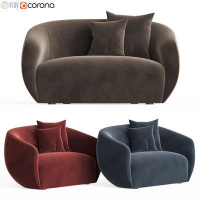 Lobby Sofa Wendelbo — Ver 1
