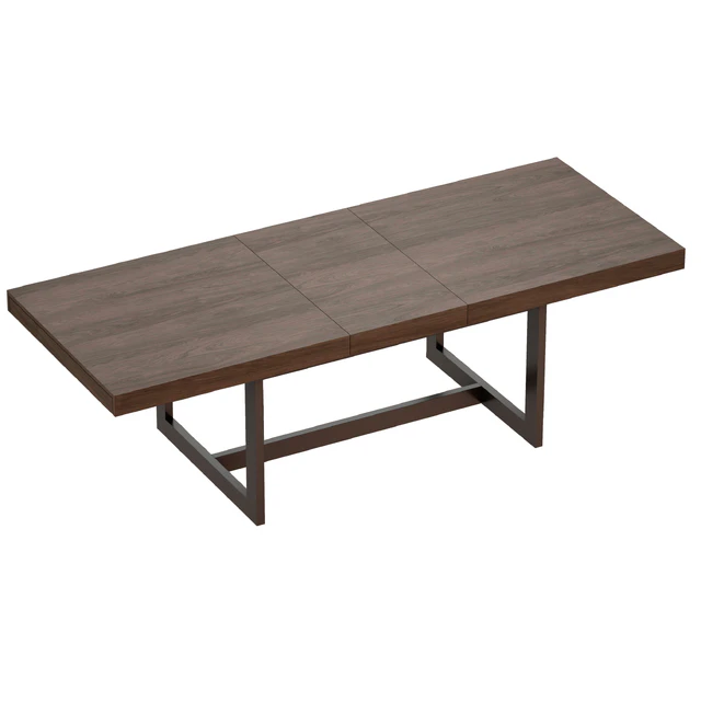 Обеденный стол Archive Extension Storage Dining Table Open (Crate and Barrel) — Скачать