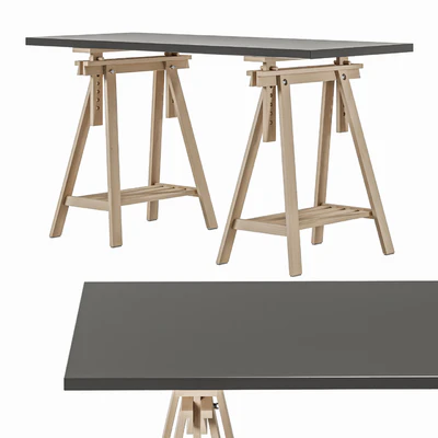 Стол рабочий IKEA MÅLSKYTT / MITTBACK / LAGKAPTEN — Вид 3