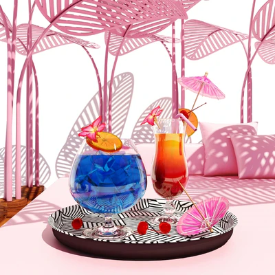 LE REFUGE FLAMINGO PINK  by Mark Ange — Вид 3