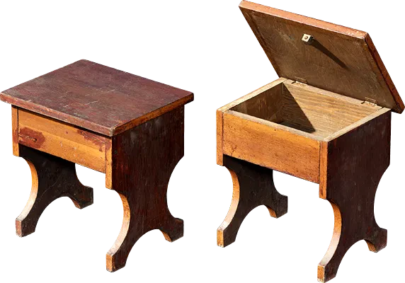 old wooden stool 001 — Descargar