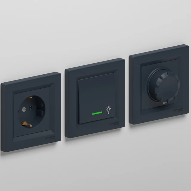 Outlets and Switches Schneider Electric Asfora series — Descargar