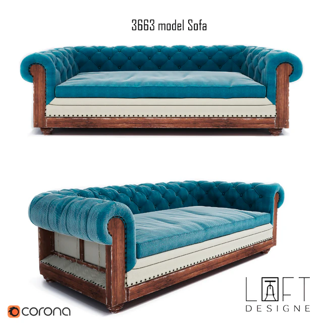 Loft design sofa 3663 — Descargar