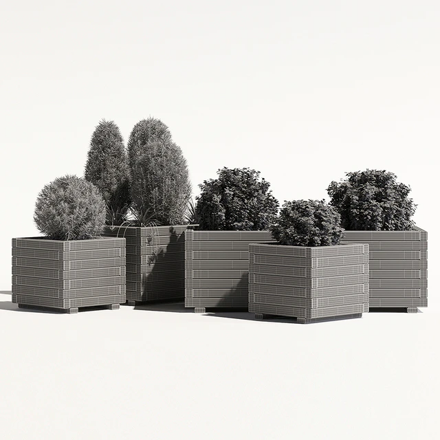 Cube planter — Скачать