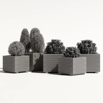 Cube planter — Вид 3