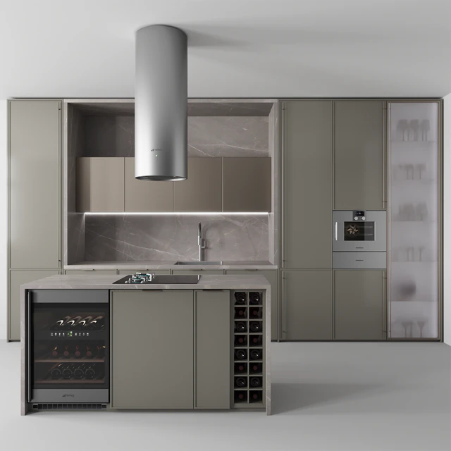 Kitchen №90 "Swamp Green" — Скачать