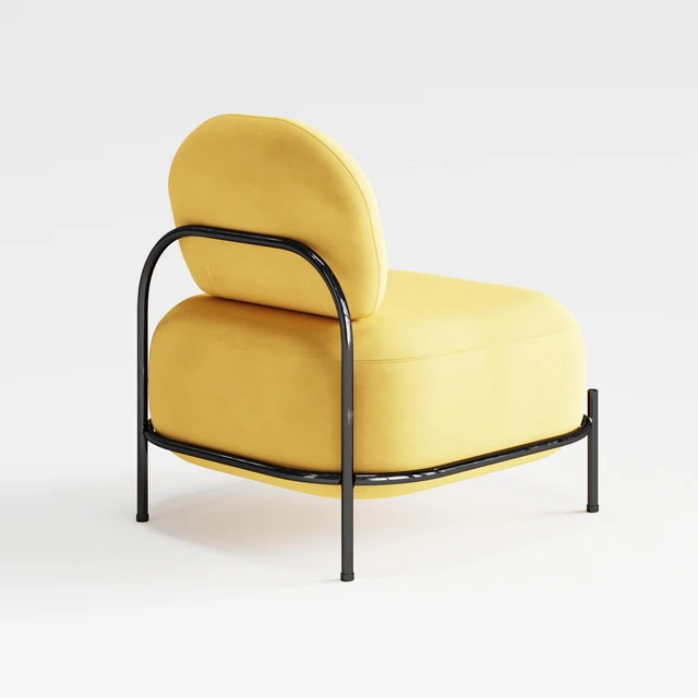 Polly chair, yellow — Descargar