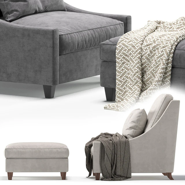 Armchair NAPLES Cazarina Interiors/Кресло НЕАПОЛЬ — Скачать