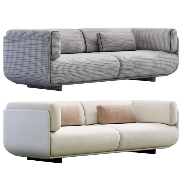 Sofa Shaal By Arper — Скачать