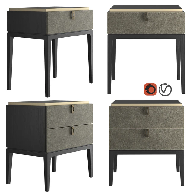 Dantone Home Glamour Тумбочка прикроватная — Скачать