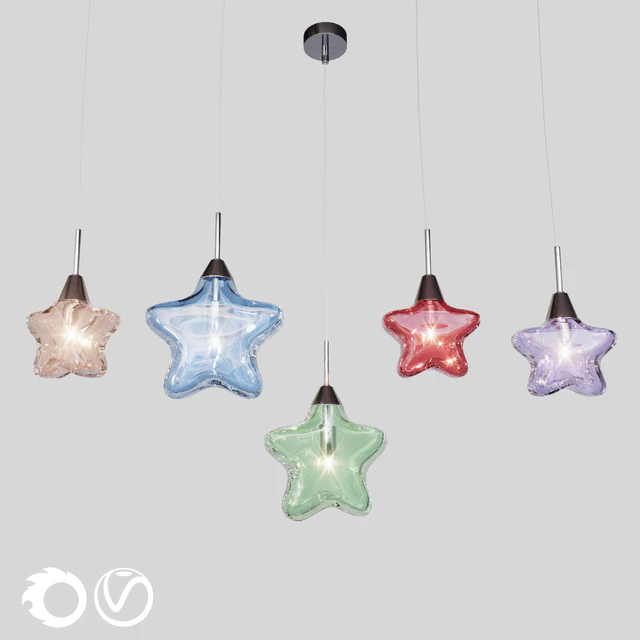 Suspended light Maytoni Modern Star — Download