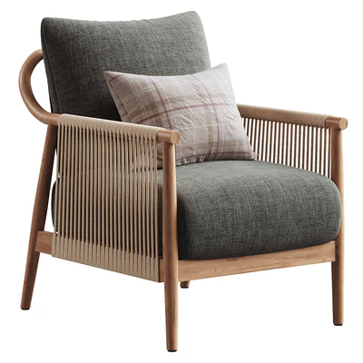 Brena Upholstered Armchair — Ver 4