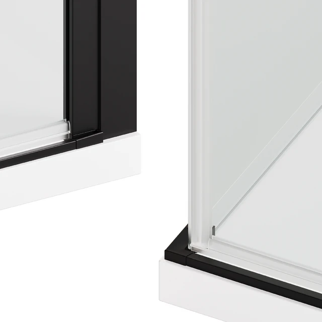 Shower enclosures Arblu Icaro + shower systems Paffoni set 1 — Descargar