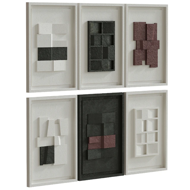Decorative set of art paintings #58 — Descargar