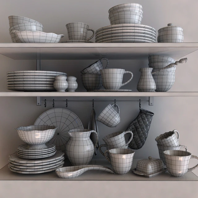 A set of dishes Elan Gallery — Descargar