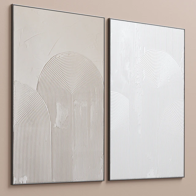 Abstract Arch Plaster Wall Art C-226 — Descargar