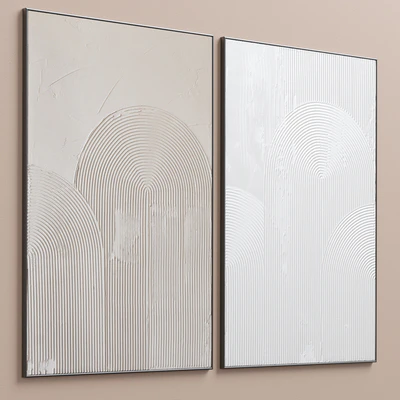 Abstract Arch Plaster Wall Art C-226 — Ver 5