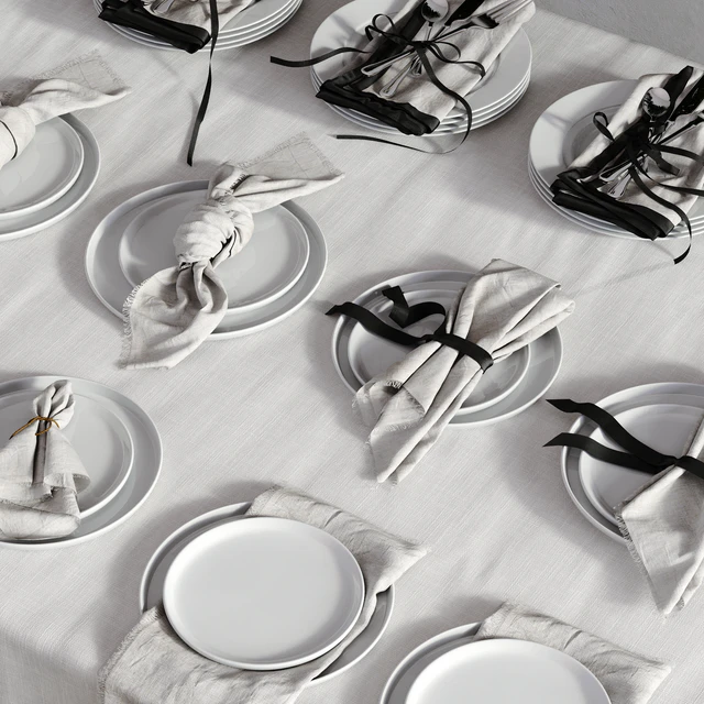 Christmas/New Year table setting — Descargar