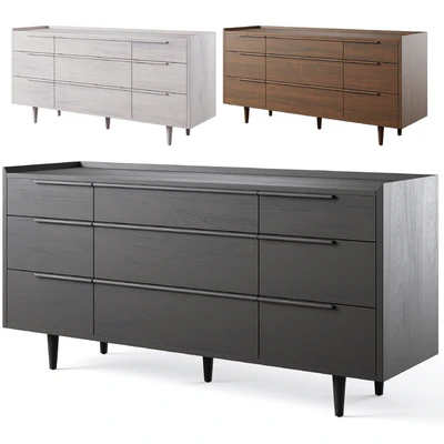 Tate 9-Drawer Dresser by Crate and Barrel — Вид 1
