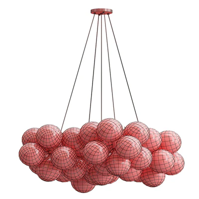 Frosted Bubble Chandelier — Вид 4