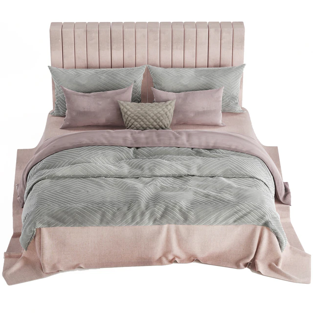 light color and velvet bed set02 — Descargar