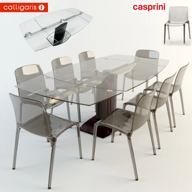 Dining table and chairs — Descargar
