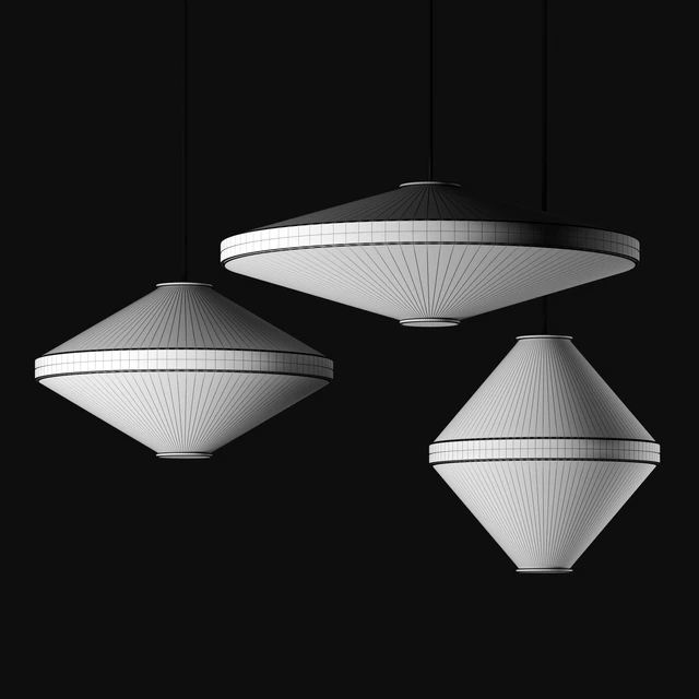 Eje pendant lamps by Holly Hunt — Descargar