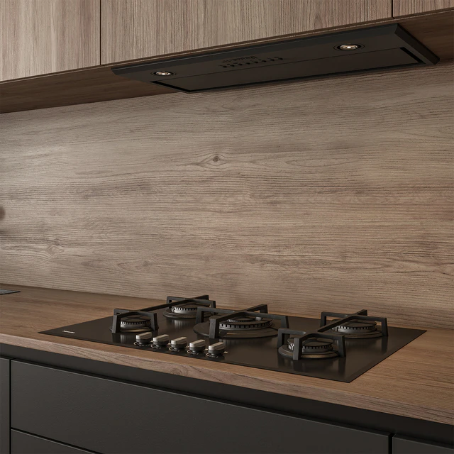 Kitchen Modern - Wood and Black 114 — Скачать