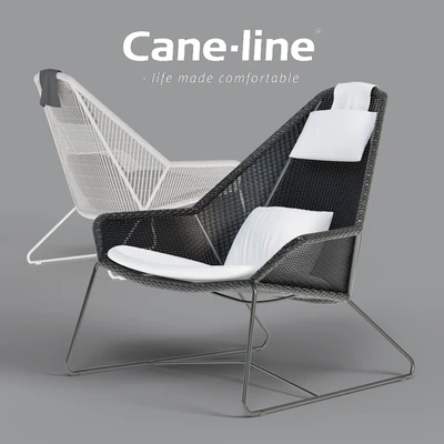 Breeze highback chair / footstool — Ver 1
