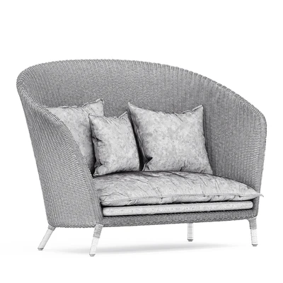 Strada high back settee 2 seat by Janus et Cie — Вид 5