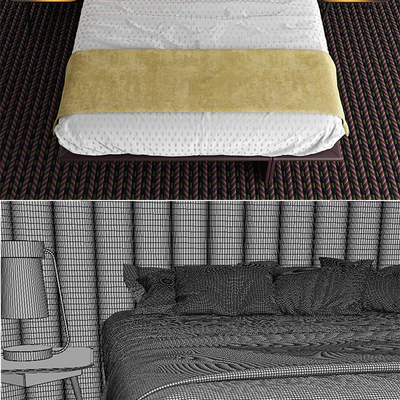 Bed roche bobois backstage bed — Ver 3
