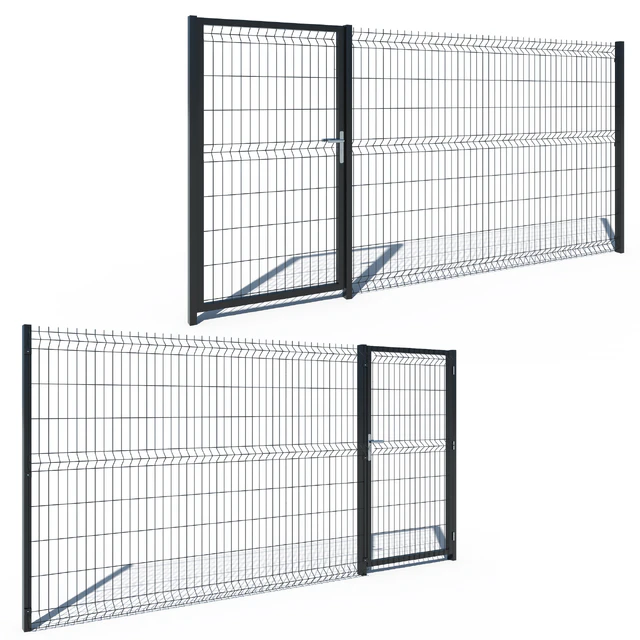 Metal Fence 3D (H-173) — Descargar