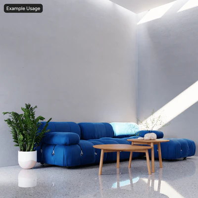 fine sand floated concrete wall texture cool grey — Вид 3