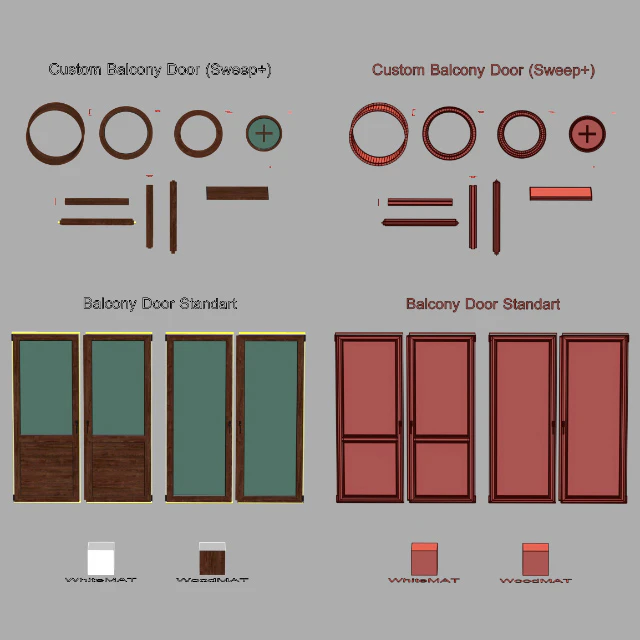 Design for balcony doors — Descargar