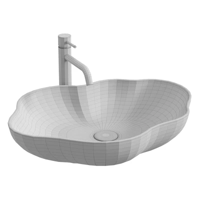 REA Pearl Opzetwastafel Waskom — Ver 2