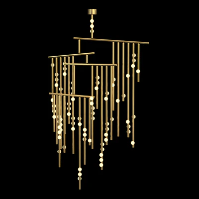 76-bulb Drop System Chandelier — Ver 5
