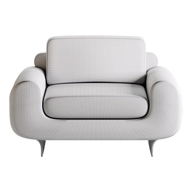 Fendi Gran plie armchair — Descargar