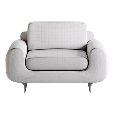 Fendi Gran plie armchair — Ver 6