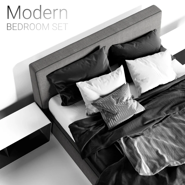 Minotti Powell Bed — Descargar